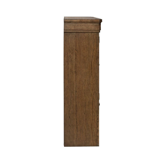 Carolina Park - Credenza Hutch - Brown Hutches by Liberty Furniture - Walls Furniture & Mattress