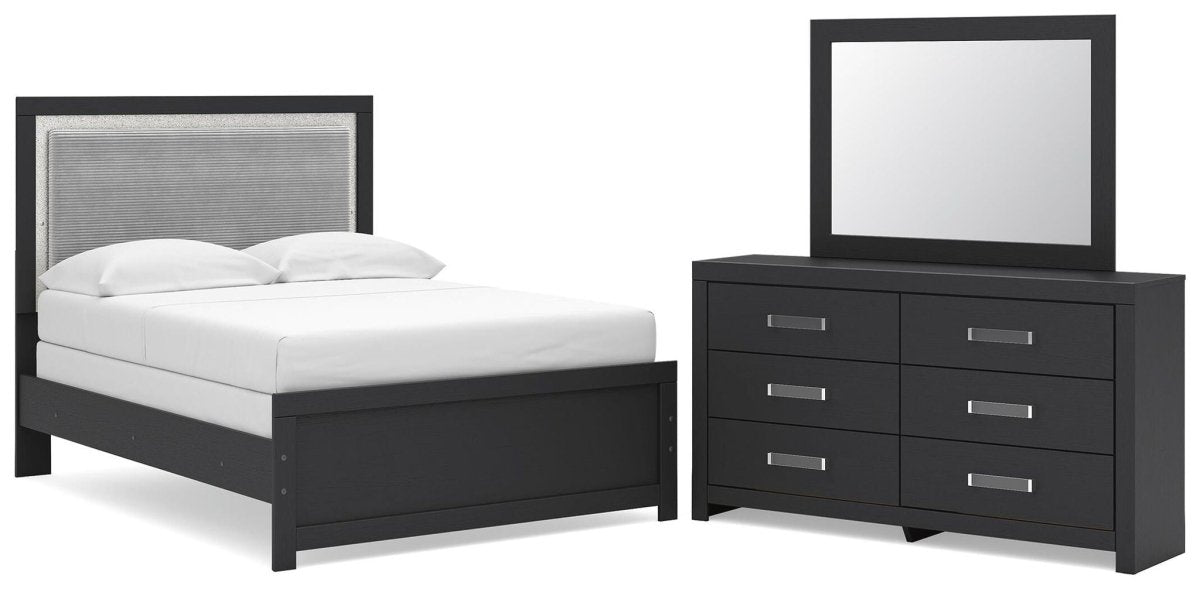 Maeling - Upholstered Panel Bedroom Set 4 Piece Bedroom Sets by Signature Design by Ashley® - Walls Furniture & Mattress