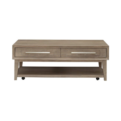 Brentwood - Cocktail Table - Sandstone Cocktail Tables by Liberty Furniture - Walls Furniture & Mattress