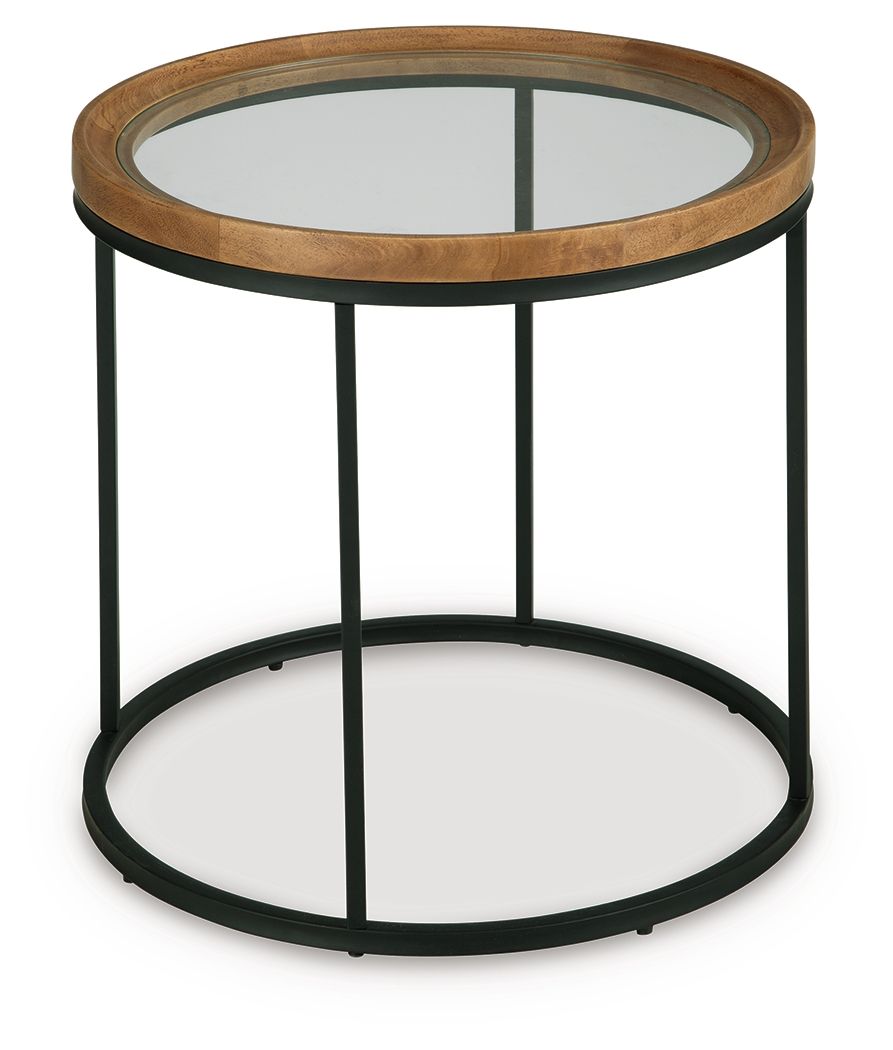 Noraluna - Round Table End Tables by Signature Design by Ashley® - Walls Furniture & Mattress