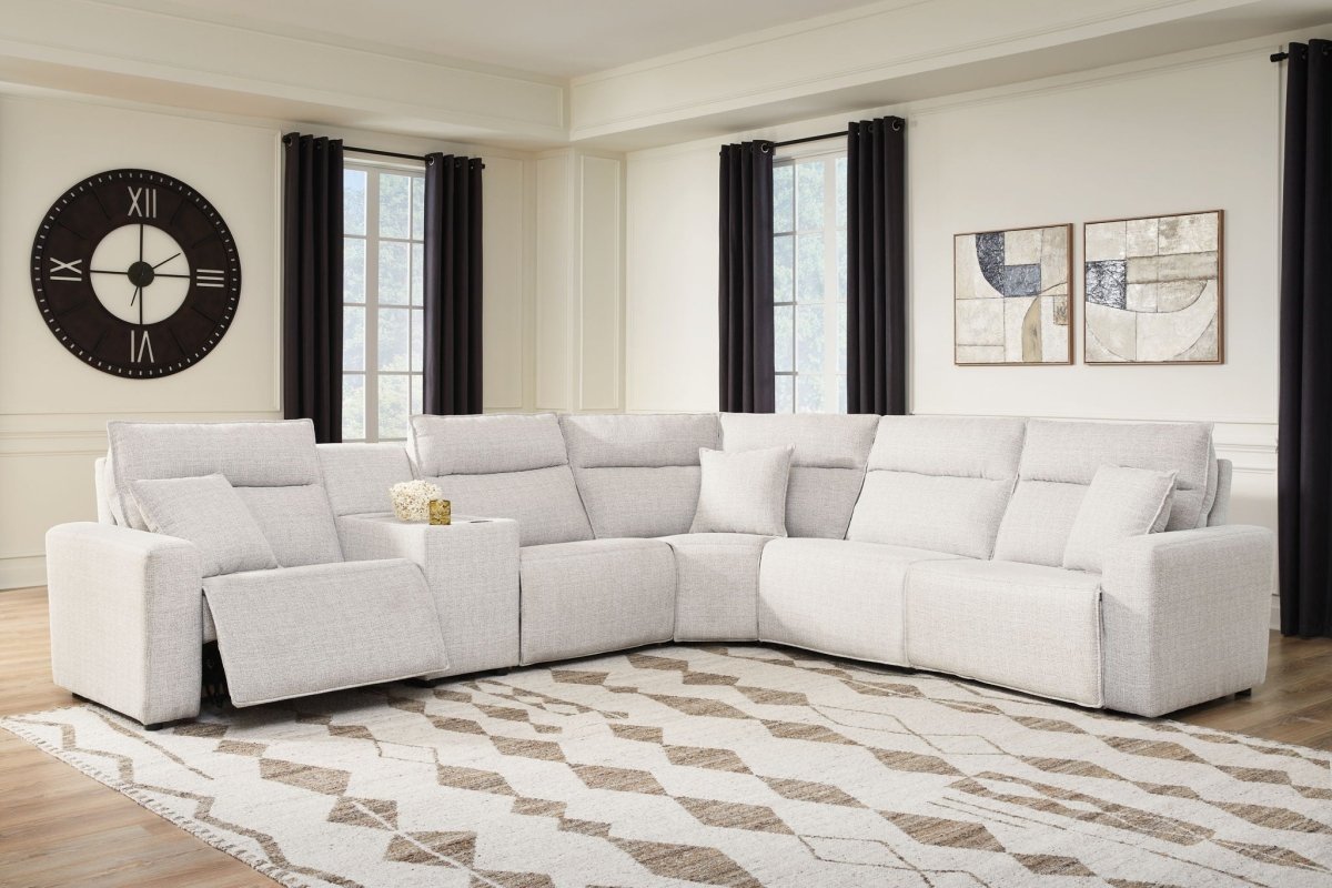 Modmax II - Reclining Sectional - Stone Reclining Sectionals by Signature Design by Ashley® - Walls Furniture & Mattress