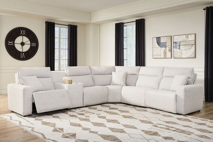 Modmax II - Reclining Sectional - Stone Reclining Sectionals by Signature Design by Ashley® - Walls Furniture & Mattress