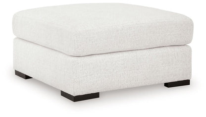 Misty - Lakes - Oversized Accent Ottoman - Chalk Accent Ottomans by Signature Design by Ashley® - Walls Furniture & Mattress