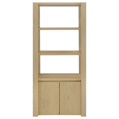Laurelton - 3 - Shelf Media Tower Tall Pier Cabinet - Light Oak Piers by Coaster Fine Furniture - Walls Furniture & Mattress