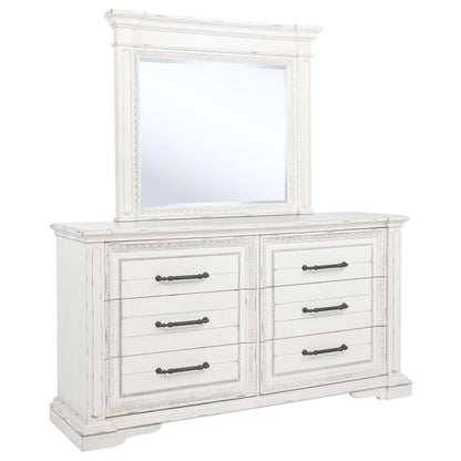 Mckinney - 6 - Drawer Bedroom Dresser Cabinet Dressers by Coaster Fine Furniture - Walls Furniture & Mattress