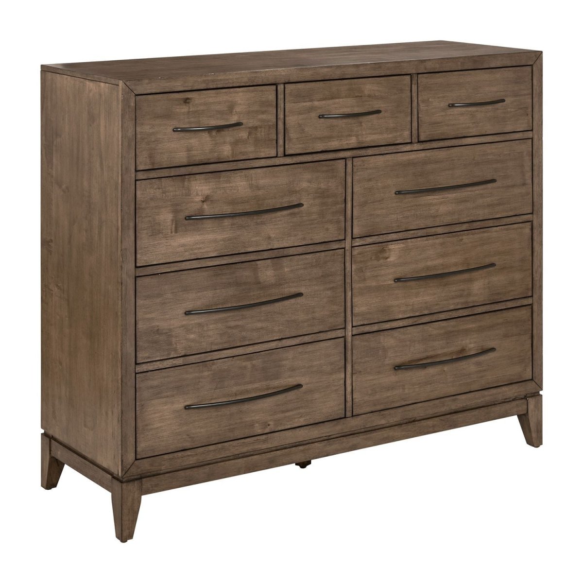 Shaker Lakes - 9 Drawer Chesser - Brown Dressers by Liberty Furniture - Walls Furniture & Mattress