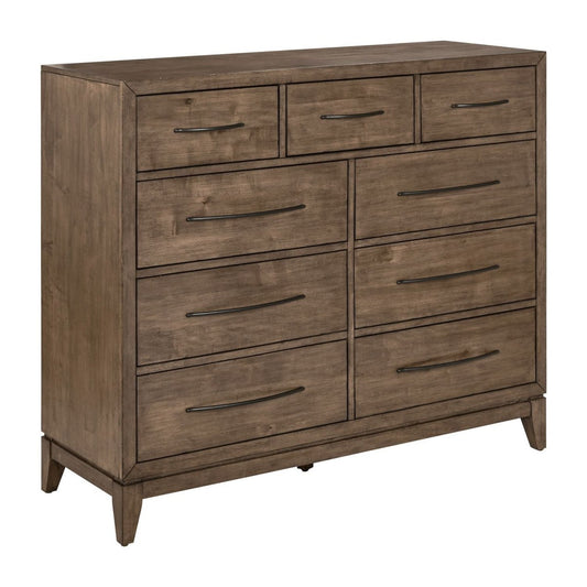 Shaker Lakes - 9 Drawer Chesser - Brown Dressers by Liberty Furniture - Walls Furniture & Mattress