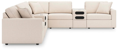 Modmax - Sectional - Oyster Stationary Sectionals by Signature Design by Ashley® - Walls Furniture & Mattress