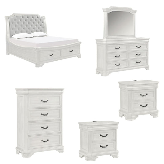Lyndhurst - Bedroom Set 4 Piece Bedroom Sets by New Classic - Walls Furniture & Mattress