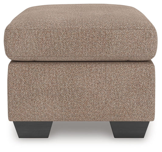 Triston - Peaks - Suede - Ottoman Upholstered Ottomans by Benchcraft® - Walls Furniture & Mattress