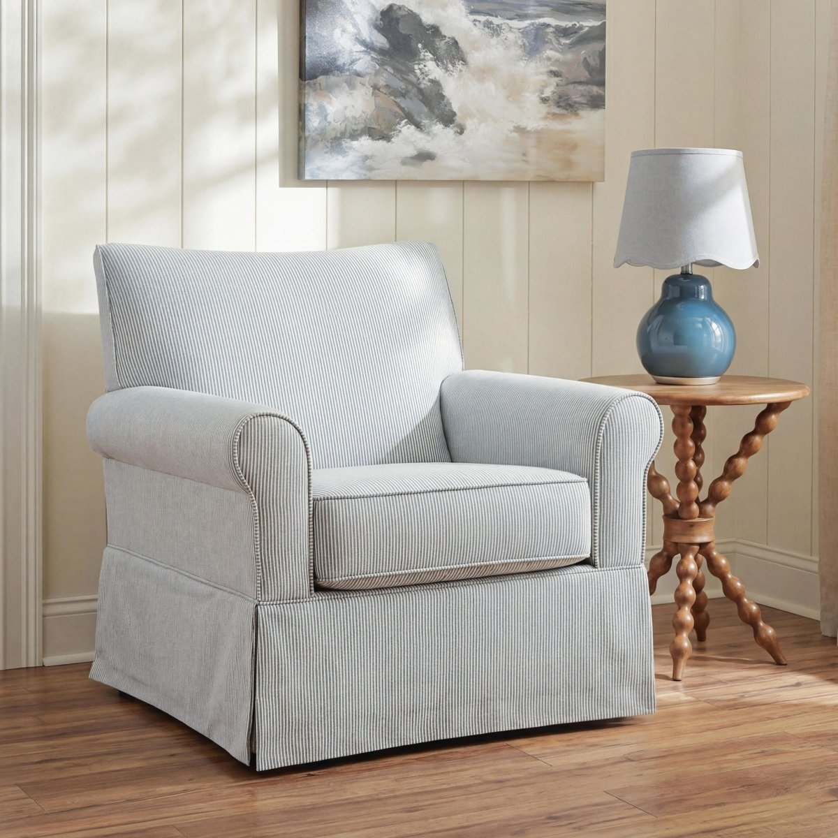 Searcy - Swivel Glider Accent Chair Swivel Glider Chairs by Signature Design by Ashley® - Walls Furniture & Mattress