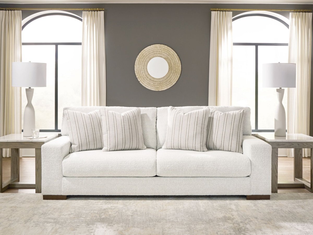 Hartside - Sofa - Frosted Stationary Sofas by Benchcraft® - Walls Furniture & Mattress