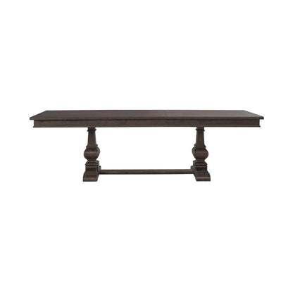Paradise Valley - Trestle Table - Dark Brown