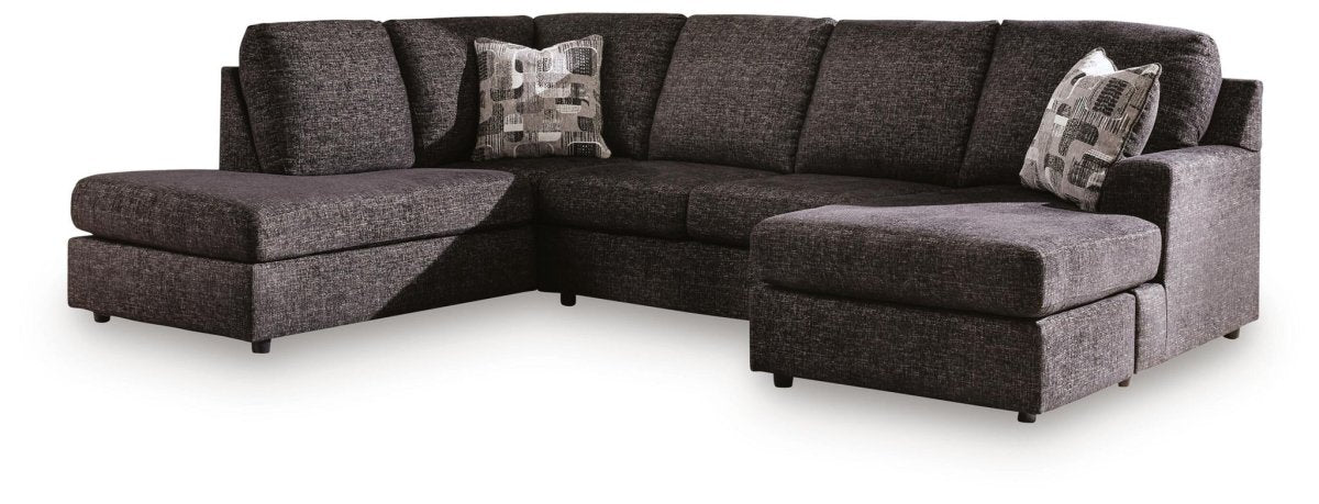 Lentiz - Sectional Stationary Sectionals by Signature Design by Ashley® - Walls Furniture & Mattress