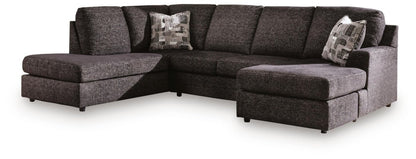 Lentiz - Sectional Stationary Sectionals by Signature Design by Ashley® - Walls Furniture & Mattress