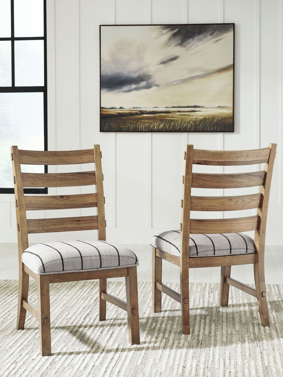 Ridgester - Dining Upholstered Side Chair (Set of 2) Chair Sets by Benchcraft® - Walls Furniture & Mattress