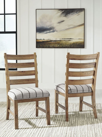 Ridgester - Dining Upholstered Side Chair (Set of 2) Chair Sets by Benchcraft® - Walls Furniture & Mattress