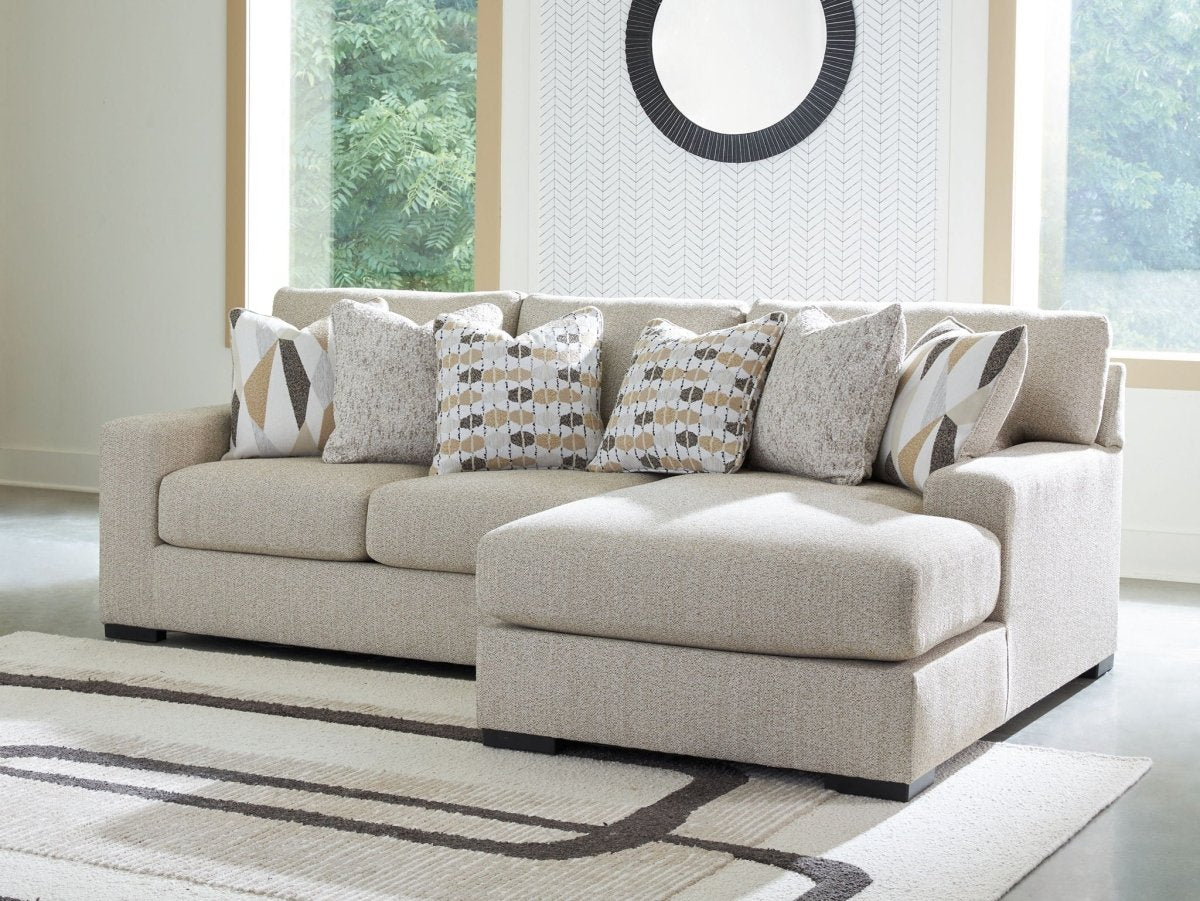 LaureLGrove - Sectional Stationary Sectionals by Benchcraft® - Walls Furniture & Mattress