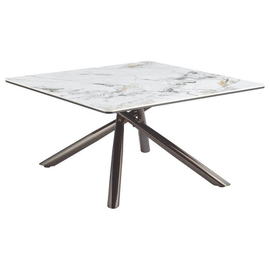 Carvell - Square Sintered Stone Table End Tables by Coaster Fine Furniture - Walls Furniture & Mattress