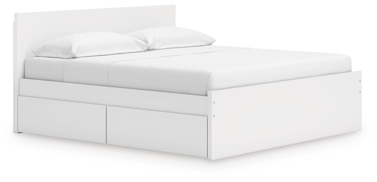 Onita - Panel Platform Bed Storage Beds by Signature Design by Ashley® - Walls Furniture & Mattress