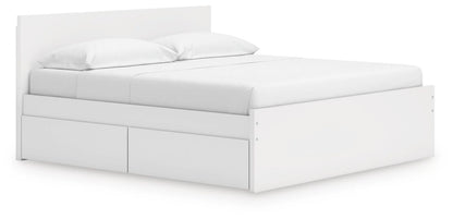 Onita - Panel Platform Bed Storage Beds by Signature Design by Ashley® - Walls Furniture & Mattress