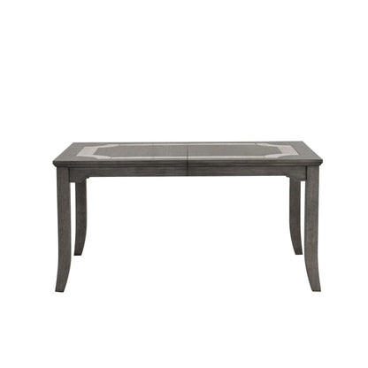 Lisbon - Rectangle Dining Table - Gray Dining Tables by New Classic - Walls Furniture & Mattress