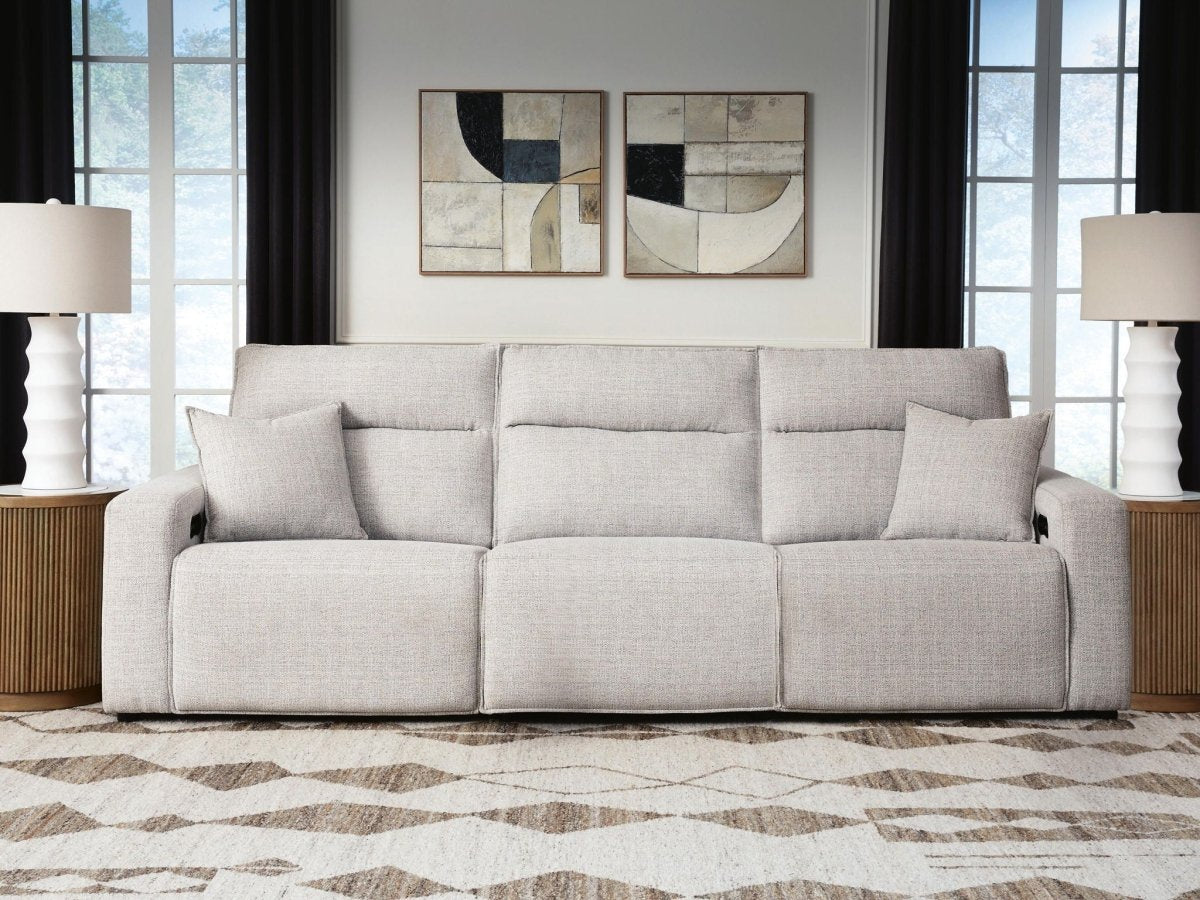 Modmax II - Reclining Sectional - Stone Reclining Sectionals by Signature Design by Ashley® - Walls Furniture & Mattress