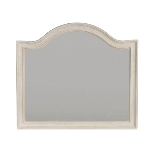 Bayside - Arched Mirror - White Arched Mirrors by Liberty Furniture - Walls Furniture & Mattress