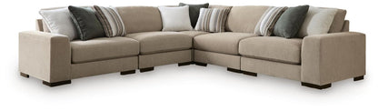 Linenhause - Sectional Stationary Sectionals by Benchcraft® - Walls Furniture & Mattress