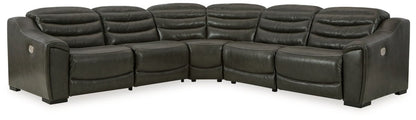 Center Line - Power Recliner Sectional Reclining Sectionals by Signature Design by Ashley® - Walls Furniture & Mattress