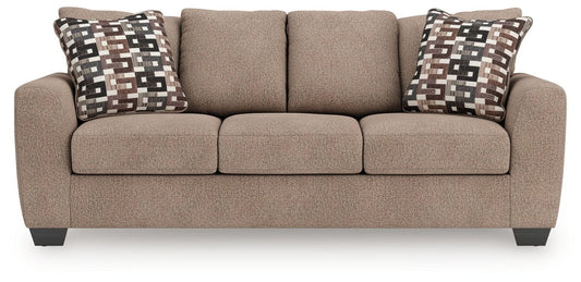 Triston - Peaks - Suede - Queen Sofa Sleeper Sleeper Sofas by Benchcraft® - Walls Furniture & Mattress