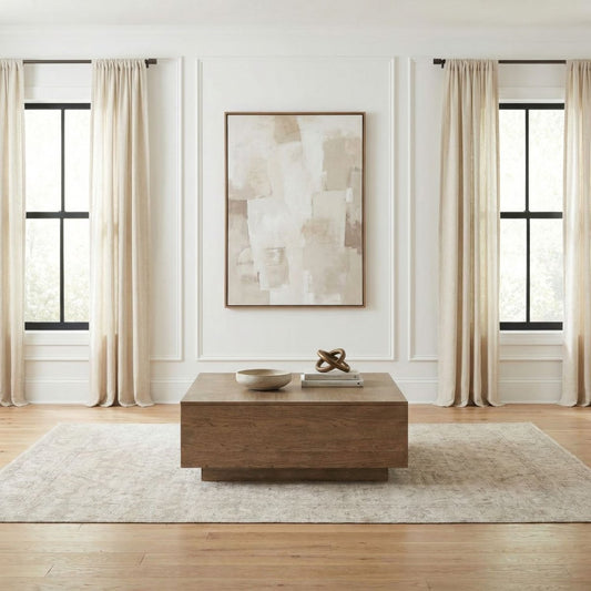Artisan Home - Square Cocktail Table - Sienna Stone Cocktail Tables by Liberty Furniture - Walls Furniture & Mattress