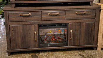 Brazen Valley - TV Stand With Fireplace Option TV Stands by Signature Design by Ashley® - Walls Furniture & Mattress