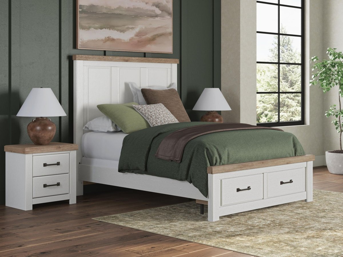 Savonport - Panel Storage Bed Storage Beds by Signature Design by Ashley® - Walls Furniture & Mattress