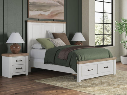 Savonport - Panel Storage Bed Storage Beds by Signature Design by Ashley® - Walls Furniture & Mattress