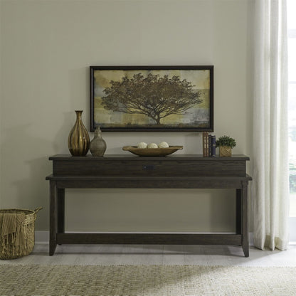 Paradise Valley - Console Bar Table - Saddle Brown Console Tables by Liberty Furniture - Walls Furniture & Mattress