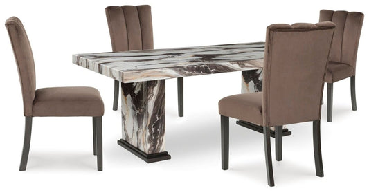 Jeshina - Dining Table Set 5 Piece Dining Room Sets by Signature Design by Ashley® - Walls Furniture & Mattress