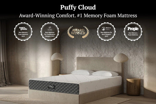 Puffy Cloud King Memory Foam Mattress