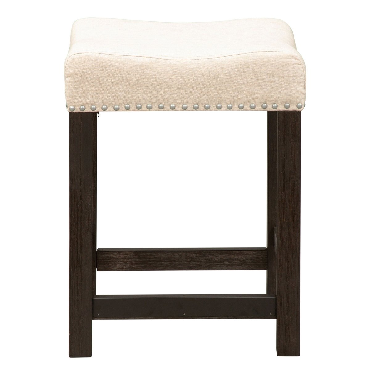 Heatherbrook - Upholstered Console Stool - Black Counter Height (24" - 27") by Liberty Furniture - Walls Furniture & Mattress