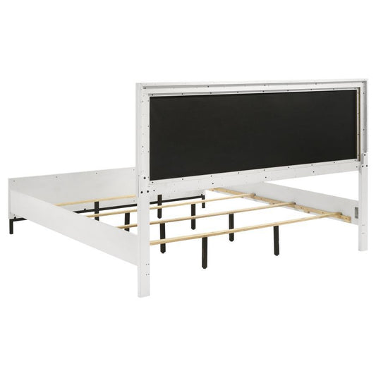 Sonora - Upholstered Panel Bed Upholstered Beds by Coaster Fine Furniture - Walls Furniture & Mattress