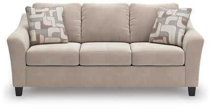 Willarae - Sofa - Taupe Stationary Sofas by Benchcraft® - Walls Furniture & Mattress