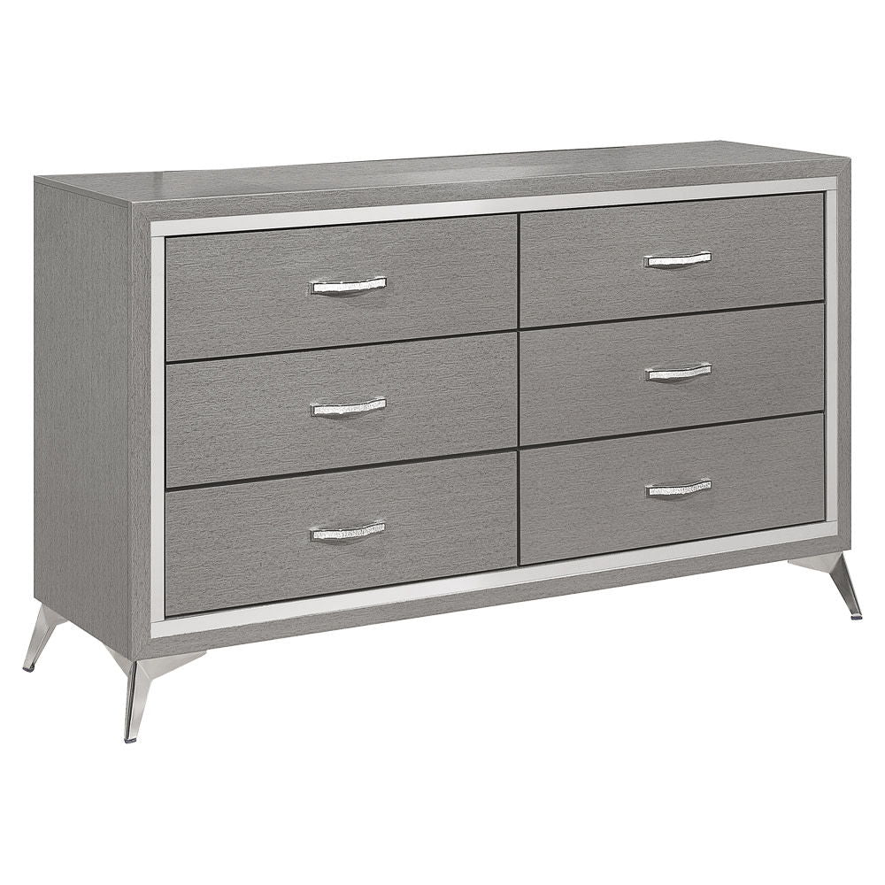Huxley - Dresser Dresser & Mirror by New Classic - Walls Furniture & Mattress