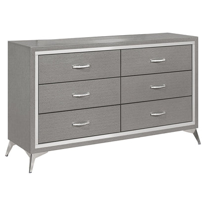Huxley - Dresser Dresser & Mirror by New Classic - Walls Furniture & Mattress