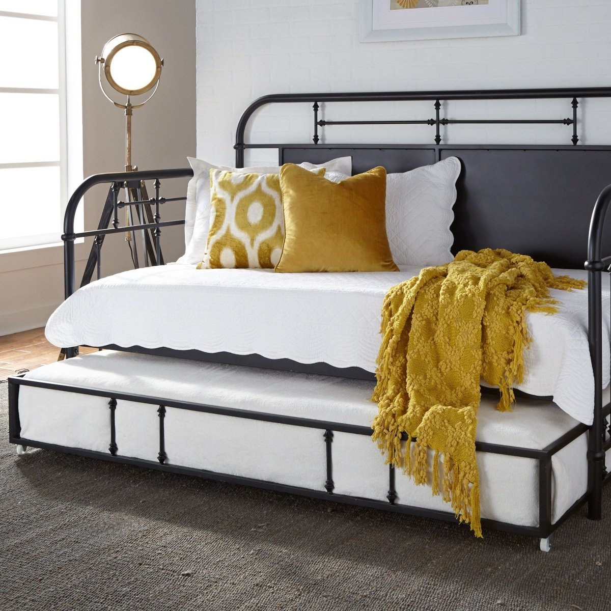 Vintage Series - Metal Trundle Trundle Beds by Liberty Furniture - Walls Furniture & Mattress