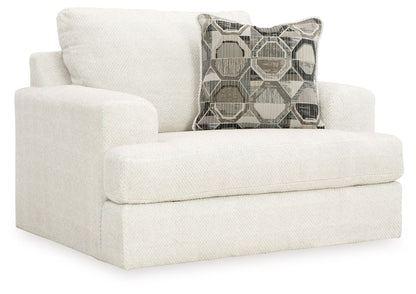 Karinne - Living Room Set Stationary Chair & Ottoman by Signature Design by Ashley® - Walls Furniture & Mattress