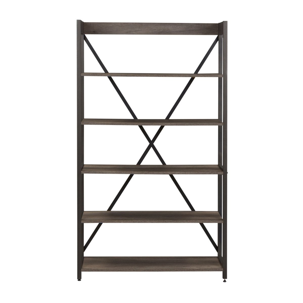 Tanners Creek - Bookcase - Dark Gray Standard Bookcases by Liberty Furniture - Walls Furniture & Mattress