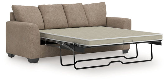Triston - Peaks - Suede - Queen Sofa Sleeper Sleeper Sofas by Benchcraft® - Walls Furniture & Mattress