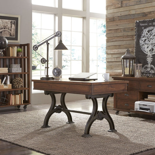 Arlington House - Writing Desk - Dark Brown Writing Desks by Liberty Furniture - Walls Furniture & Mattress