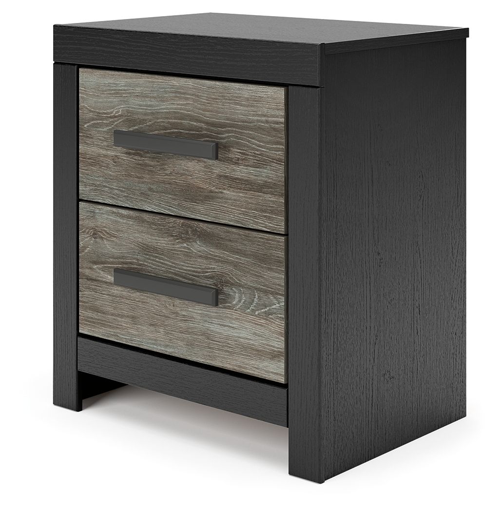 Broachmyn - Two Drawer Night Stand Accent Nightstands by Signature Design by Ashley® - Walls Furniture & Mattress