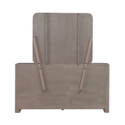 South Bend - Dresser & Mirror - Brown